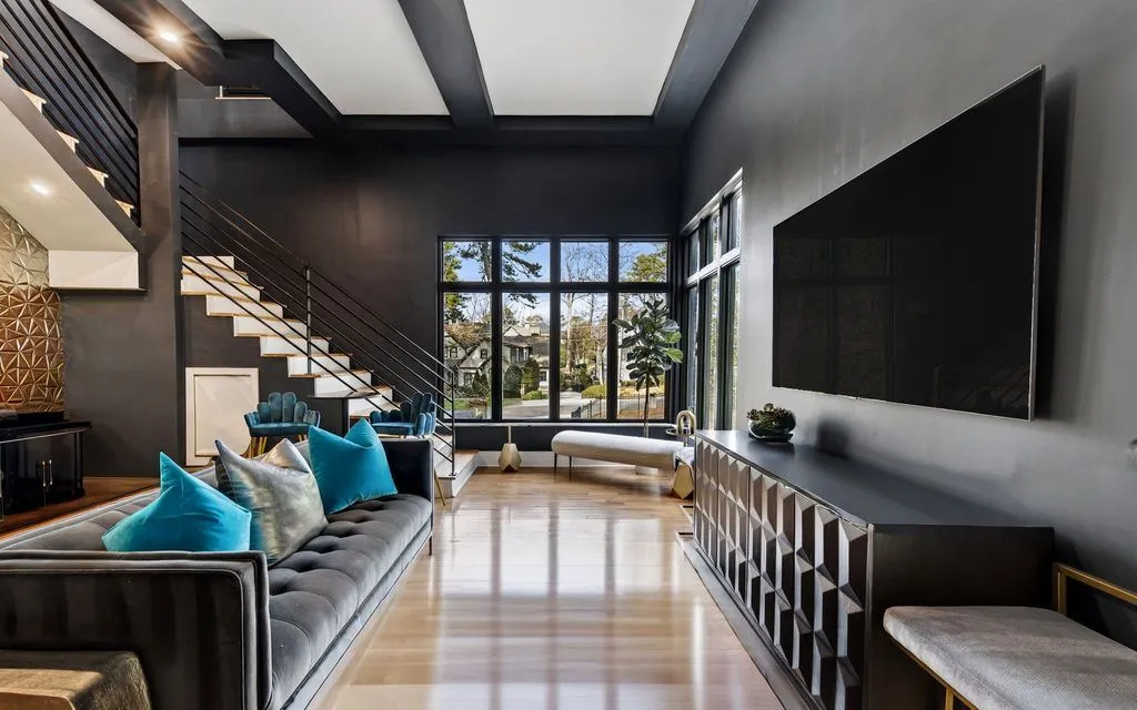 In Georgia, a Distinctive Contemporary Masterpiece by Bongers Homebuilders Asks $4.2 Million 24 345 Pinecrest Rd NE A Bold Contemporary Statement by Bongers Homebuilders 23