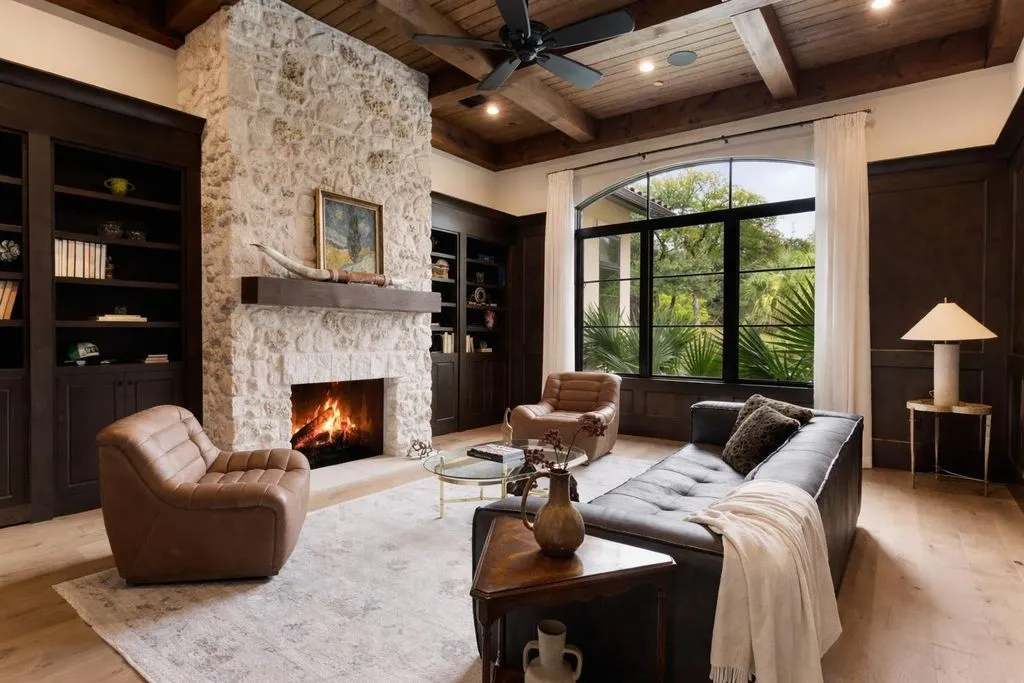 Magnificent Texas Masterpiece Delivers Grand Design and Total Privacy for $14.9M 22 3667 Stoneridge Rd Magnificent Texas Masterpiece Offers Grand Scale and Seclusion 16
