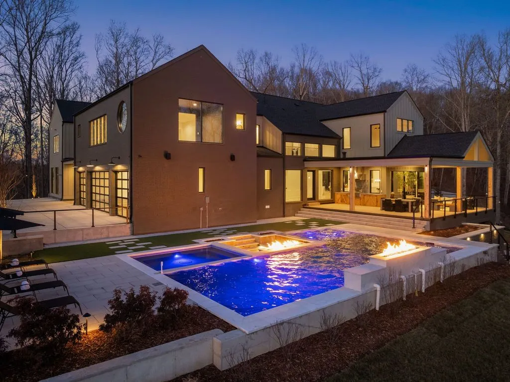 Custom Riverbirch Estate on 10 Secluded Acres in Tennessee Listed for $8.499M 30 3976 New Hwy 96 W Stunning Custom Riverbirch Estate on 10 Secluded Acres in Tennessee 10