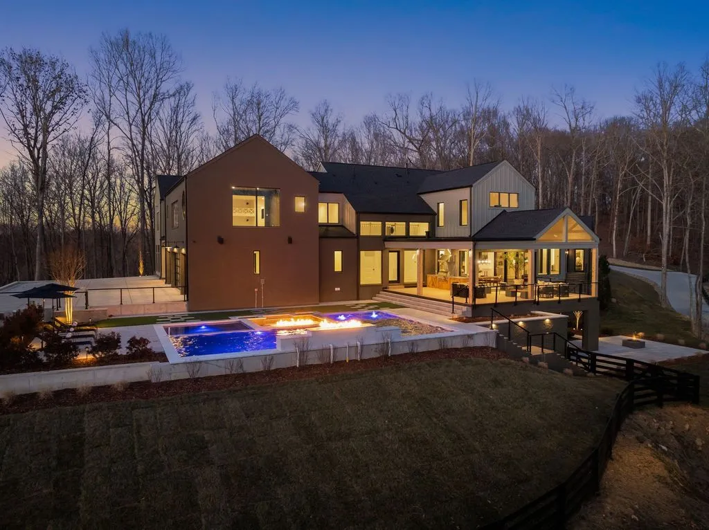 Custom Riverbirch Estate on 10 Secluded Acres in Tennessee Listed for $8.499M 29 3976 New Hwy 96 W Stunning Custom Riverbirch Estate on 10 Secluded Acres in Tennessee 9