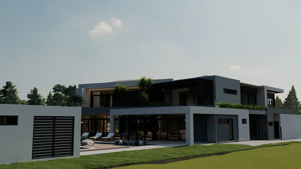 398 Lombardy House by JK Designs Architects, A Modern Classic Centered Around Nature in Silver Lakes, Pretoria 3 398 Lombardy House by JK Designs Architects A Modern Classic Centered Around Nature in Silver Lakes Pretoria 11