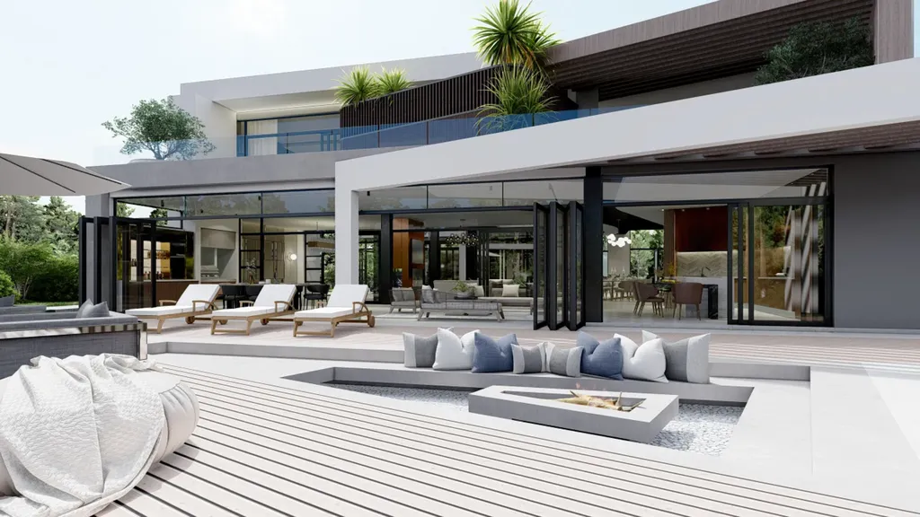 398 Lombardy House by JK Designs Architects, A Modern Classic Centered Around Nature in Silver Lakes, Pretoria 10 398 Lombardy House by JK Designs Architects, A Modern Classic Centered Around Nature in Silver Lakes, Pretoria