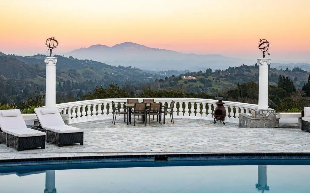 A Mediterranean Villa With Sweeping Mt. Diablo Views at $5.4 Million 24 4146 Canyon Rd A Spectacular Mediterranean Villa With Resort Style Living 4