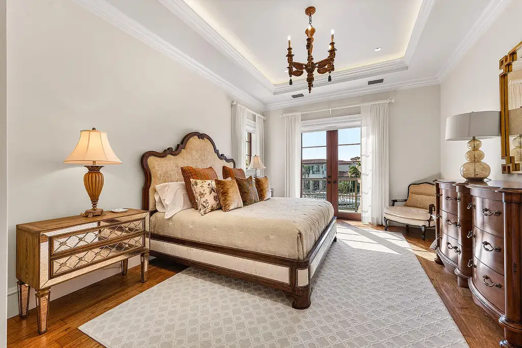 $13 Million Spectacular Venetian Waterfront Estate Sets a New Standard for Luxury Living in Boca Raton 13 443 E Alexander Palm Road luxury waterfront mansion in Boca Raton with Venetian-inspired architecture and private yacht dock