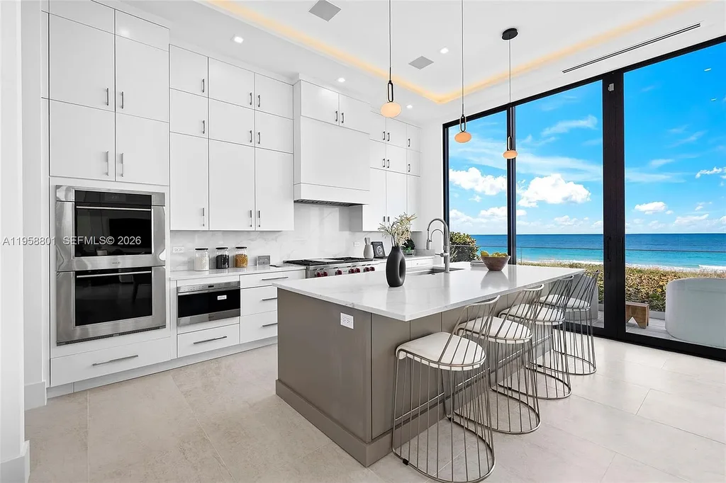 New $17 Million Oceanfront Estate in Fort Pierce Unveils Spectacular Modern Design and Exclusive Coastal Prestige 9 4610 N Highway A1a oceanfront modern luxury mansion in Fort Pierce Florida with private beach access and elevated pool deck