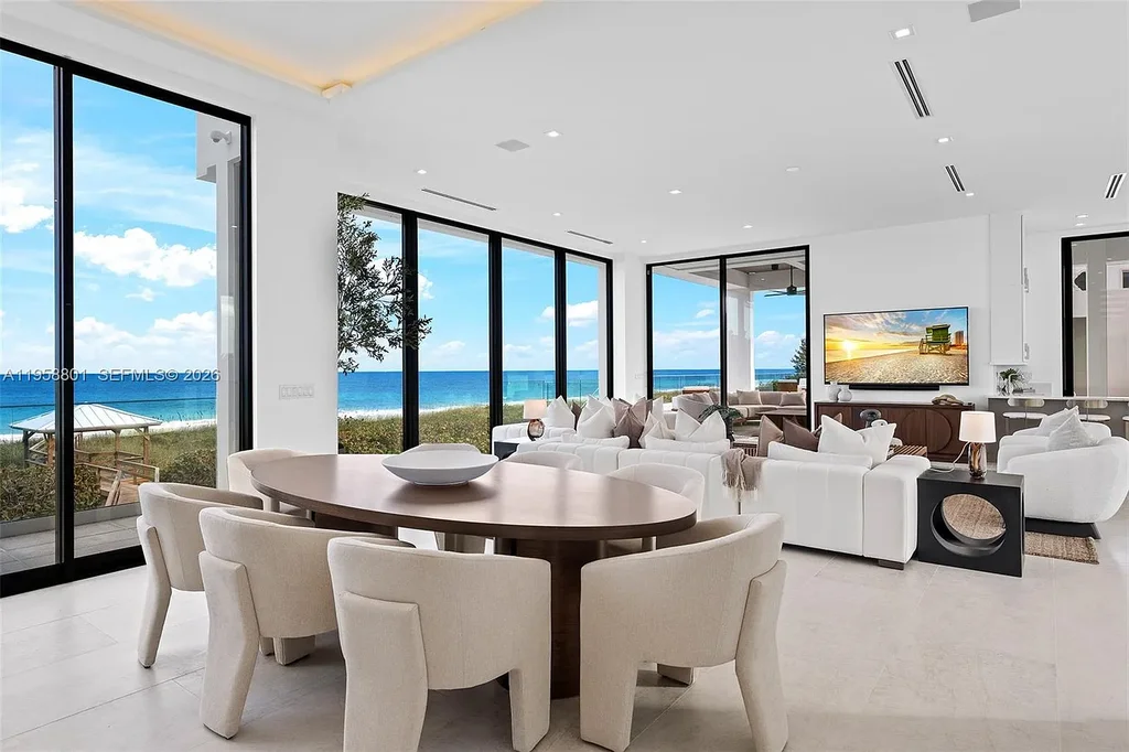 New $17 Million Oceanfront Estate in Fort Pierce Unveils Spectacular Modern Design and Exclusive Coastal Prestige 10 4610 N Highway A1a oceanfront modern luxury mansion in Fort Pierce Florida with private beach access and elevated pool deck