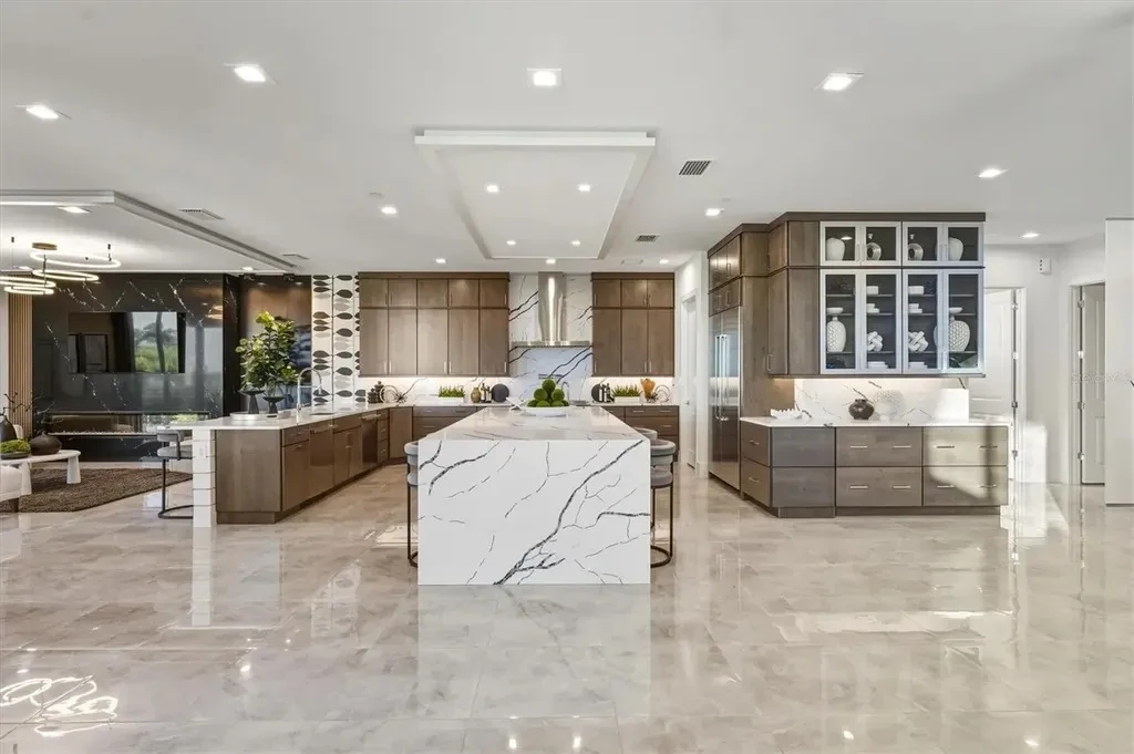 Stunning $6.9 Million Sarasota Bay Waterfront Estate Redefines Bradenton Real Estate Luxury Living 9 Private dock and Sarasota Bay waterfront view at 5210 Inspiration Ter showcasing premium Bradenton Real Estate lifestyle