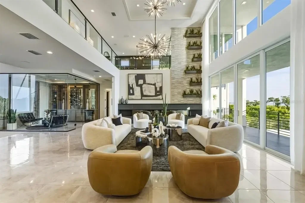 Stunning $6.9 Million Sarasota Bay Waterfront Estate Redefines Bradenton Real Estate Luxury Living 7 Private dock and Sarasota Bay waterfront view at 5210 Inspiration Ter showcasing premium Bradenton Real Estate lifestyle