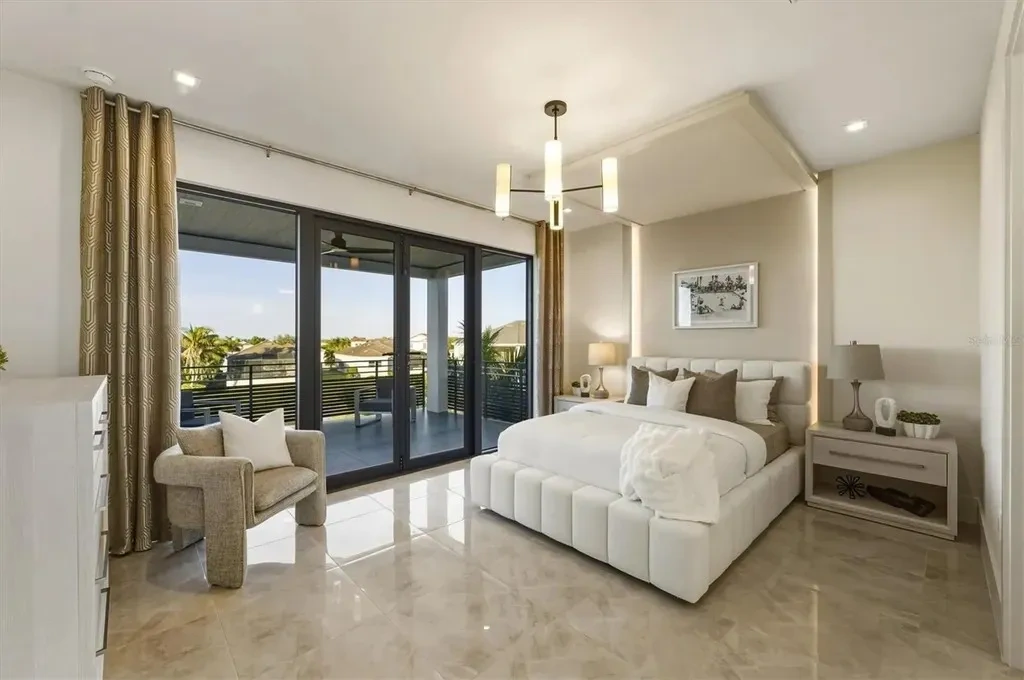 Stunning $6.9 Million Sarasota Bay Waterfront Estate Redefines Bradenton Real Estate Luxury Living 15 Private dock and Sarasota Bay waterfront view at 5210 Inspiration Ter showcasing premium Bradenton Real Estate lifestyle