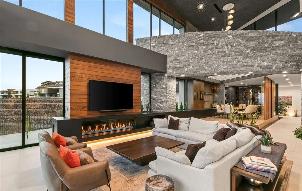 A Tranquil Architectural Masterpiece With Spa-Level Luxury in Nevada, Listed for $11.25 Million 12 6 Vista Crescent Ct An Exquisite Modern Architectural Sanctuary Offering Spa Level Living in Nevada 8