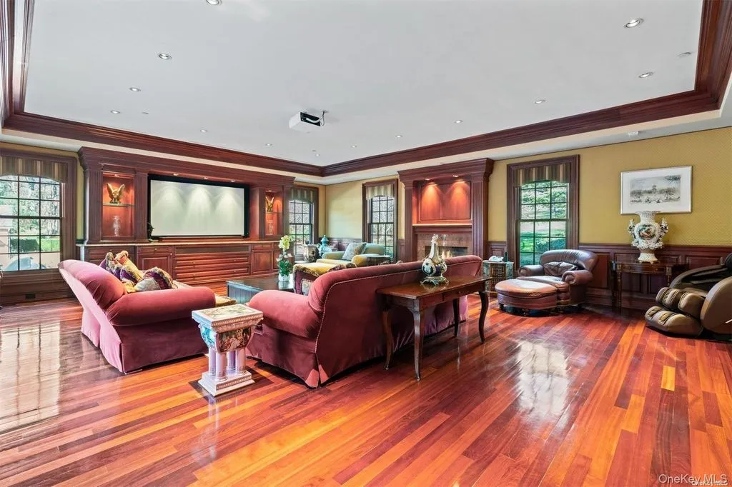 A Refined New York Residence Where Grandeur Meets Thoughtful Functionality at $10.8 Million 12 660 Chicken Valley Road A Distinguished New York Estate Where Grandeur Meets Functionality 8