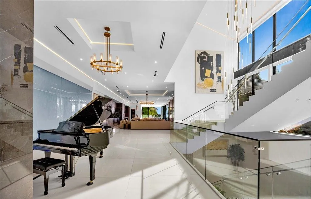 Sleek, Modern, and Newly Constructed: California Gated Estate Asks $39.95 Million 17 677 Nimes Rd Unveils a Stunning Vision of Ultra Modern Luxury 13