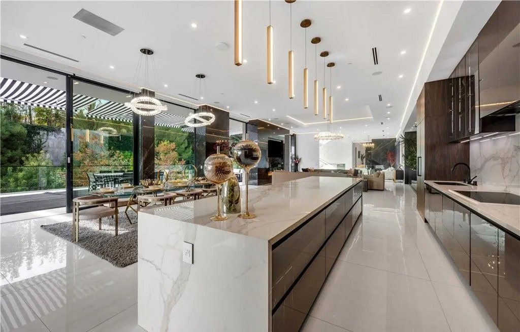 Sleek, Modern, and Newly Constructed: California Gated Estate Asks $39.95 Million 19 677 Nimes Rd Unveils a Stunning Vision of Ultra Modern Luxury 15