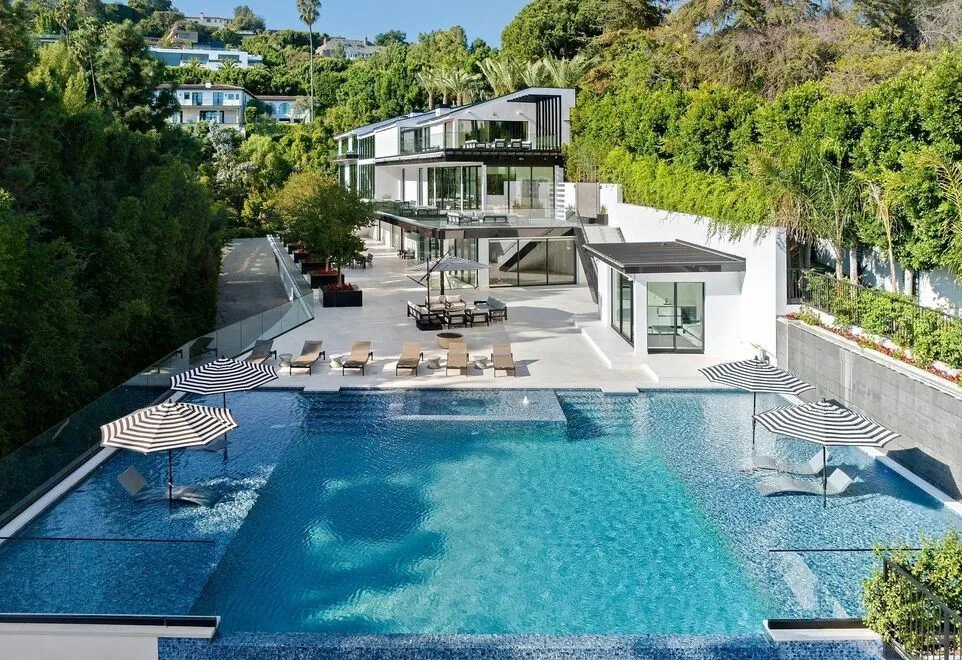 Sleek, Modern, and Newly Constructed: California Gated Estate Asks $39.95 Million 6 677 Nimes Rd Unveils a Stunning Vision of Ultra Modern Luxury 2