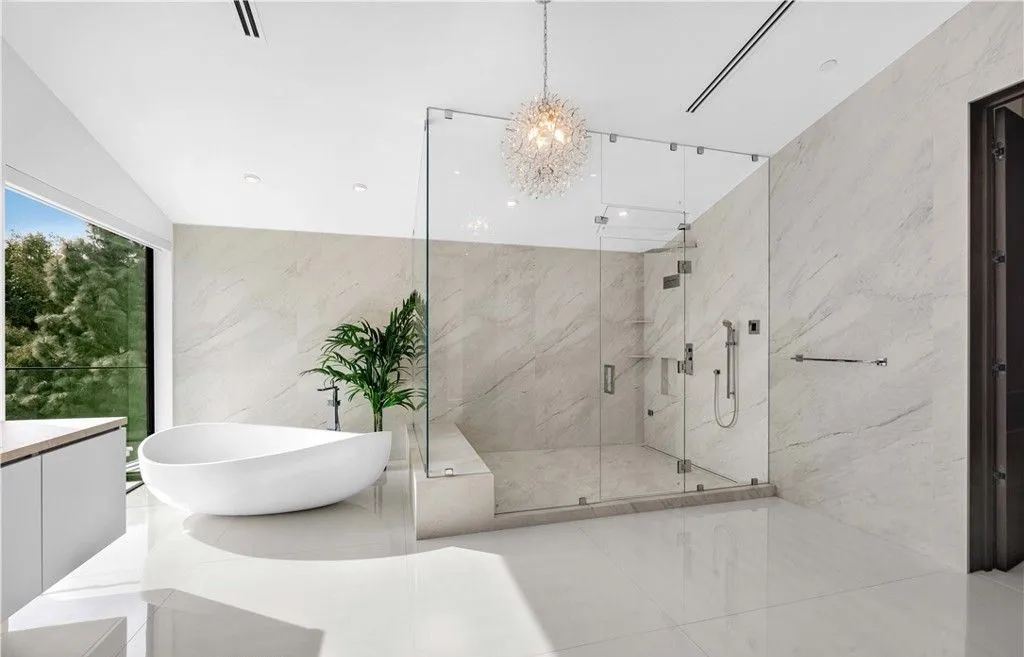 Sleek, Modern, and Newly Constructed: California Gated Estate Asks $39.95 Million 25 677 Nimes Rd Unveils a Stunning Vision of Ultra Modern Luxury 22