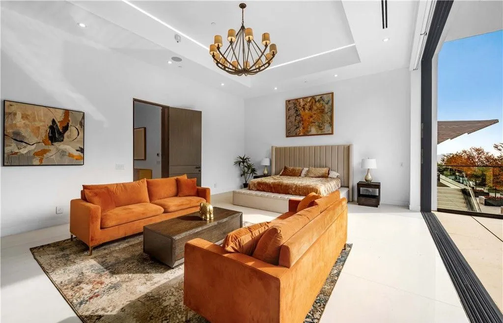 Sleek, Modern, and Newly Constructed: California Gated Estate Asks $39.95 Million 26 677 Nimes Rd Unveils a Stunning Vision of Ultra Modern Luxury 23