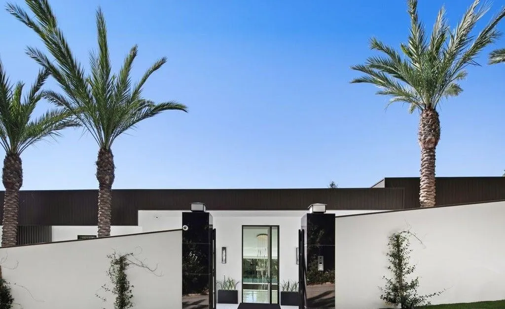 Sleek, Modern, and Newly Constructed: California Gated Estate Asks $39.95 Million 7 677 Nimes Rd Unveils a Stunning Vision of Ultra Modern Luxury 3