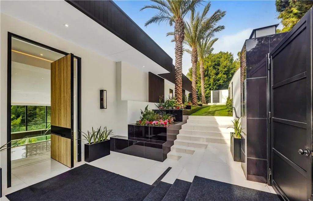 Sleek, Modern, and Newly Constructed: California Gated Estate Asks $39.95 Million 9 677 Nimes Rd Unveils a Stunning Vision of Ultra Modern Luxury 5