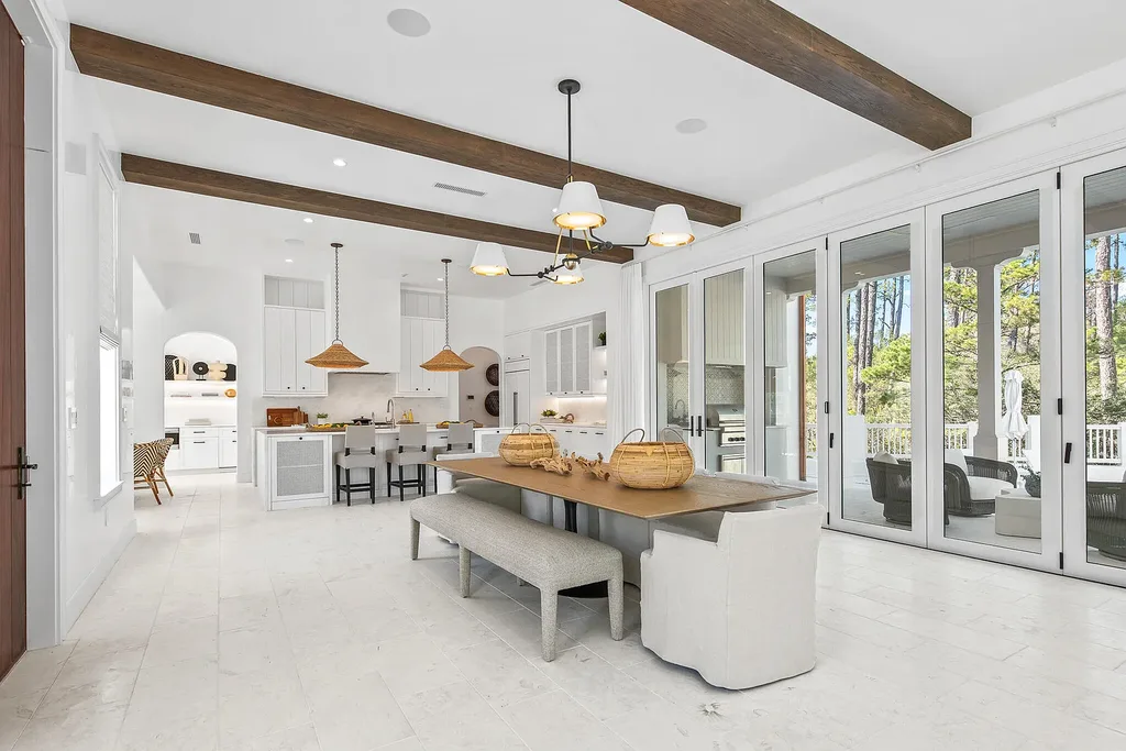 Stunning Newly Built Estate Debuts at $10 Million with Resort-Style Coastal Living in Inlet Beach 11 Luxury coastal exterior of 71 Whitten Way, a newly built home in Inlet Beach for sale located in prestigious Alys Beach community