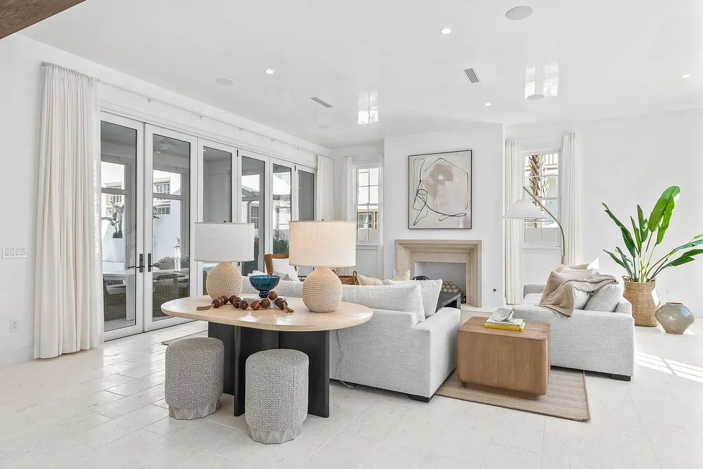 Stunning Newly Built Estate Debuts at $10 Million with Resort-Style Coastal Living in Inlet Beach 6 Luxury coastal exterior of 71 Whitten Way, a newly built home in Inlet Beach for sale located in prestigious Alys Beach community