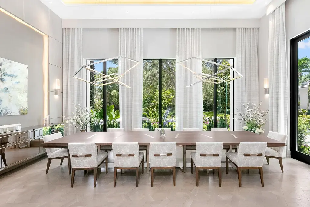 $55 Million Lakefront Estate in Delray Beach’s Stone Creek Ranch Showcases Resort-Style Luxury and Rare Double-Lot Privacy 10 Luxury lakefront estate exterior at 16191 Quiet Vista Circle in Delray Beach featuring expansive landscaping and contemporary architecture
