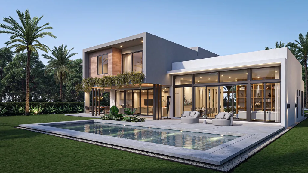 7400 at Pinecrest House by MIK Architecture, A Smartly Layered Modern Home Designed for Privacy, Family Life, and Outdoor Living 5 7400 at Pinecrest House by MIK Architecture, A Smartly Layered Modern Home Designed for Privacy, Family Life, and Outdoor Living