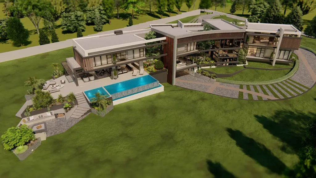 844 Mooikloof House by JK Designs Architects in Pretoria, A Contemporary Estate of Scale, Presence, and Refined Luxury 1 844 Mooikloof House by JK Designs Architects in Pretoria, A Contemporary Estate of Scale, Presence, and Refined Luxury