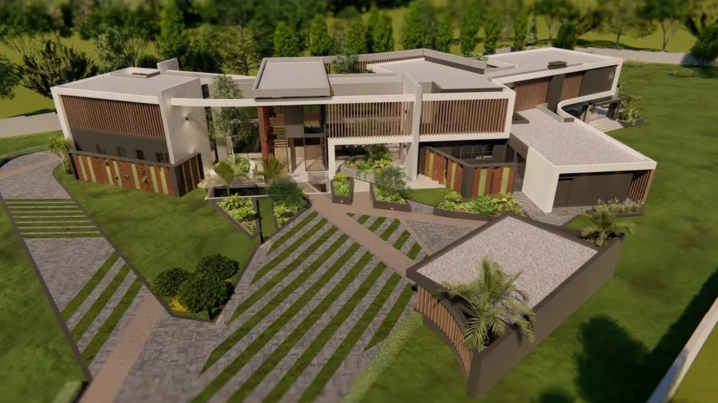 844 Mooikloof House by JK Designs Architects in Pretoria, A Contemporary Estate of Scale, Presence, and Refined Luxury 2 844 Mooikloof House by JK Designs Architects in Pretoria A Contemporary Estate of Scale Presence and Refined Luxury 6