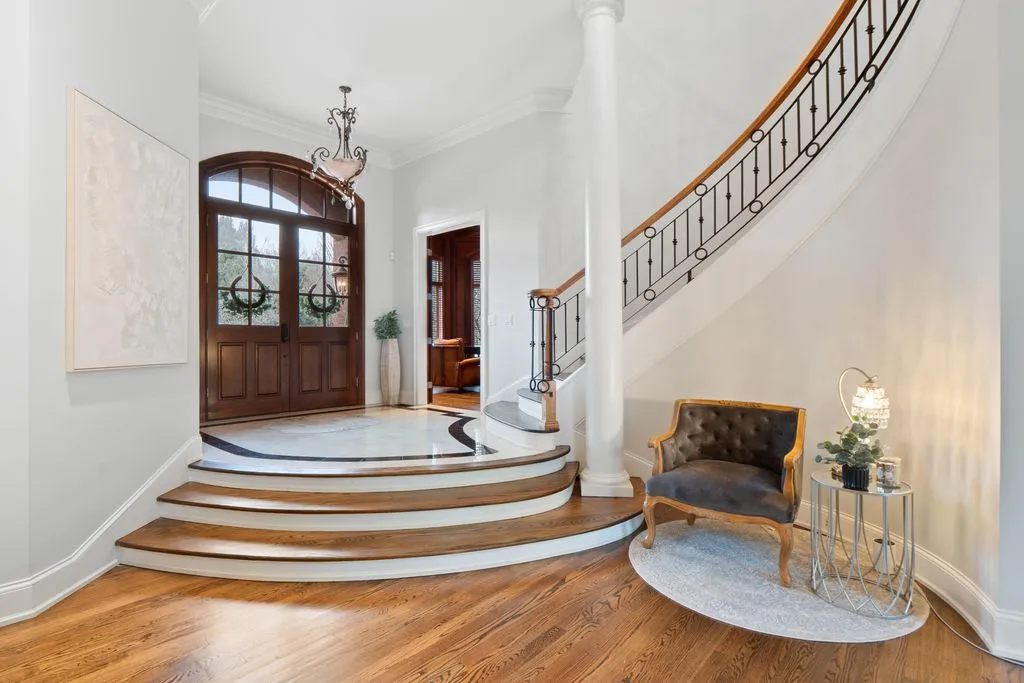 European-Inspired Tennessee Estate With a Dramatic Turret-Style Tower Asks $2.5 Million 15 8831 Forest Creek Ln A Stunning European Inspired Estate With a Dramatic Turret in Tennessee 10