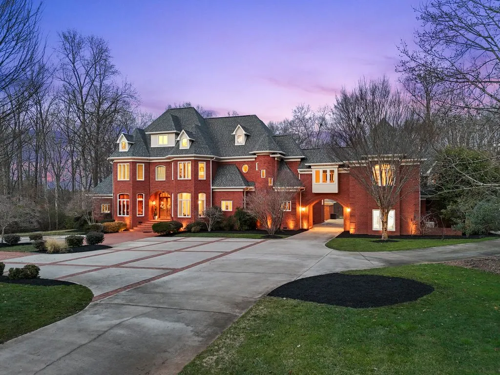 European-Inspired Tennessee Estate With a Dramatic Turret-Style Tower Asks $2.5 Million 26 8831 Forest Creek Ln A Stunning European Inspired Estate With a Dramatic Turret in Tennessee 22