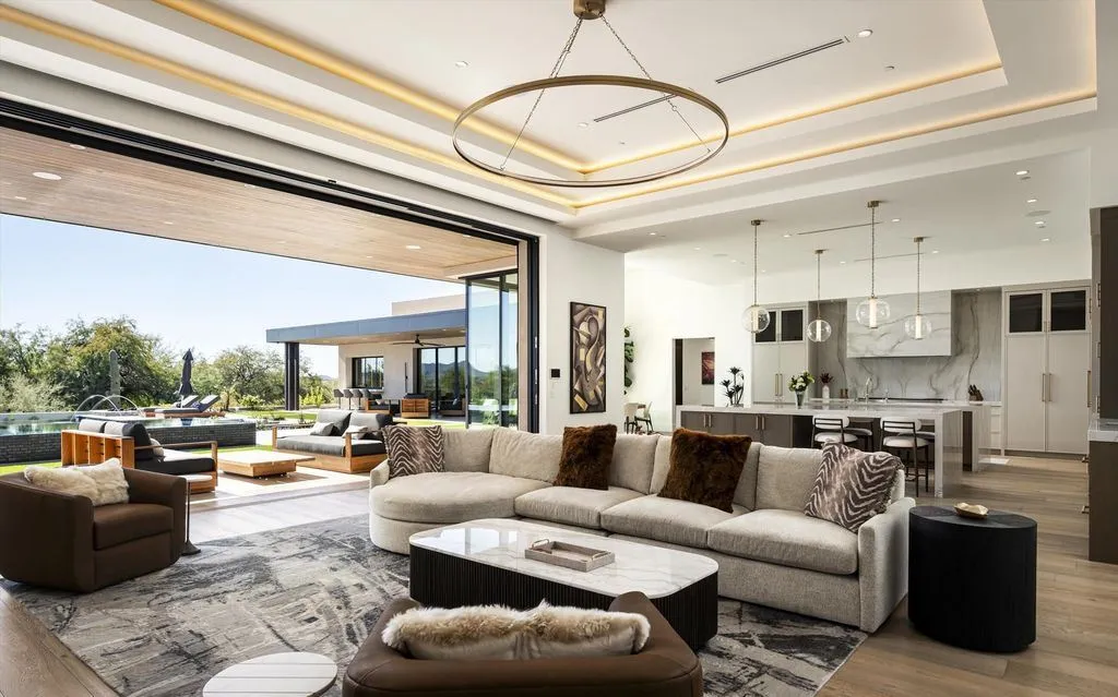 A Remarkable $10.975 Million Arizona Estate Defined by Vision, Warmth, and Architectural Presence 10 9245 E Rimrock Dr A Breathtaking 10.975 Million Arizona Estate Defined by Vision and Warmth 6