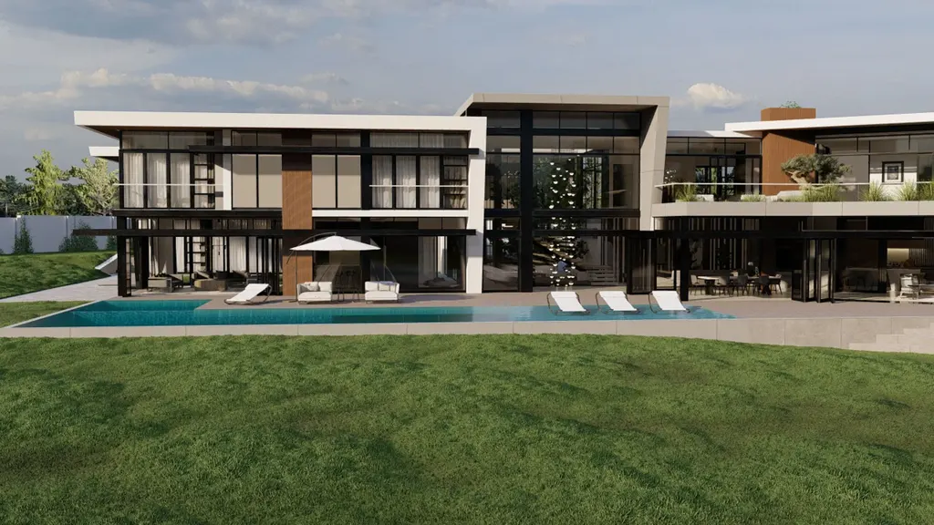 93 Dunblane Equestrian Estate, Monumental Symmetry and Sculptural Luxury in Gauteng 5 93 Dunblane Equestrian Estate Monumental Symmetry and Sculptural Luxury in Gauteng 1