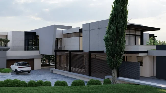 93 Dunblane Equestrian Estate, Monumental Symmetry and Sculptural Luxury in Gauteng