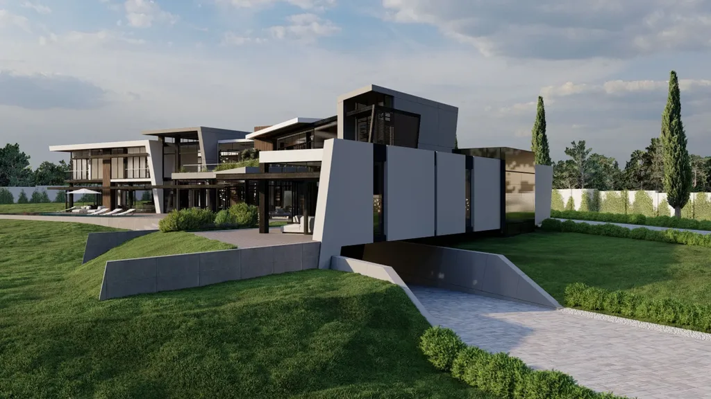 93 Dunblane Equestrian Estate, Monumental Symmetry and Sculptural Luxury in Gauteng 4 93 Dunblane Equestrian Estate Monumental Symmetry and Sculptural Luxury in Gauteng 11