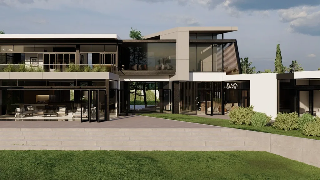 93 Dunblane Equestrian Estate, Monumental Symmetry and Sculptural Luxury in Gauteng 7 93 Dunblane Equestrian Estate Monumental Symmetry and Sculptural Luxury in Gauteng 3