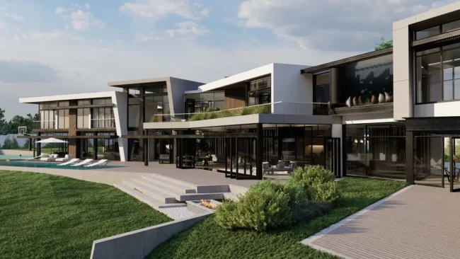 93 Dunblane House by JK Designs Architects, Futuristic Luxury in Dunblane Estate Benoni