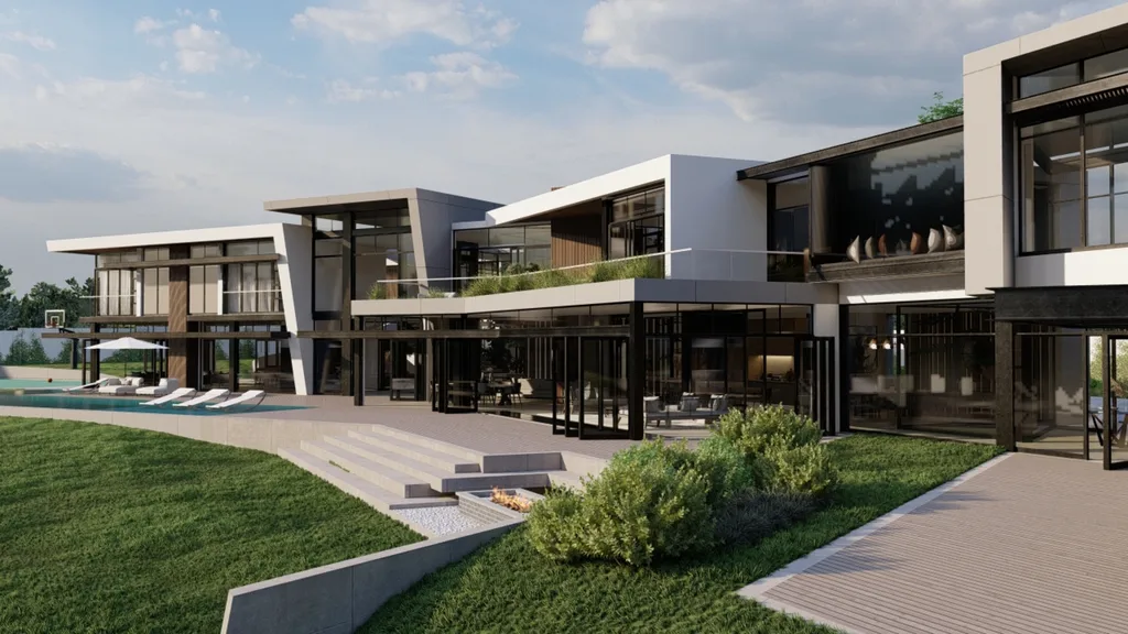 93 Dunblane House by JK Designs Architects, Futuristic Luxury in Dunblane Estate Benoni 1 93 Dunblane House by JK Designs Architects, Futuristic Luxury in Dunblane Estate Benoni