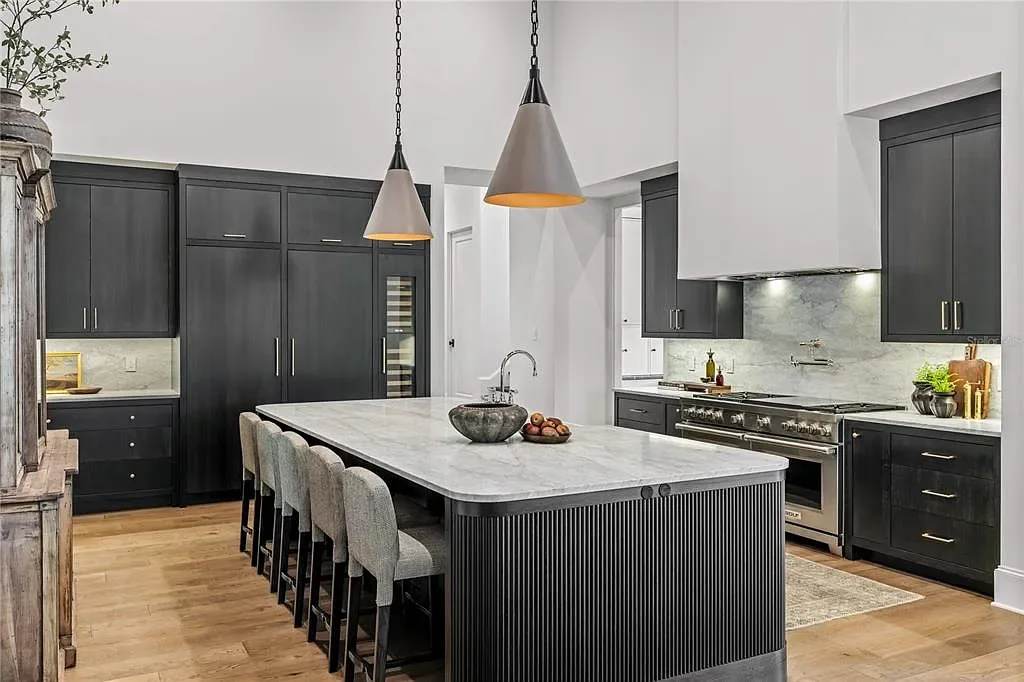 $14 Million Brand-New Isleworth Luxury Estate Showcases Extraordinary European Design 9 Luxury exterior view of 9323 Gladys Garden Ct showcasing European-inspired architecture in Windermere Florida