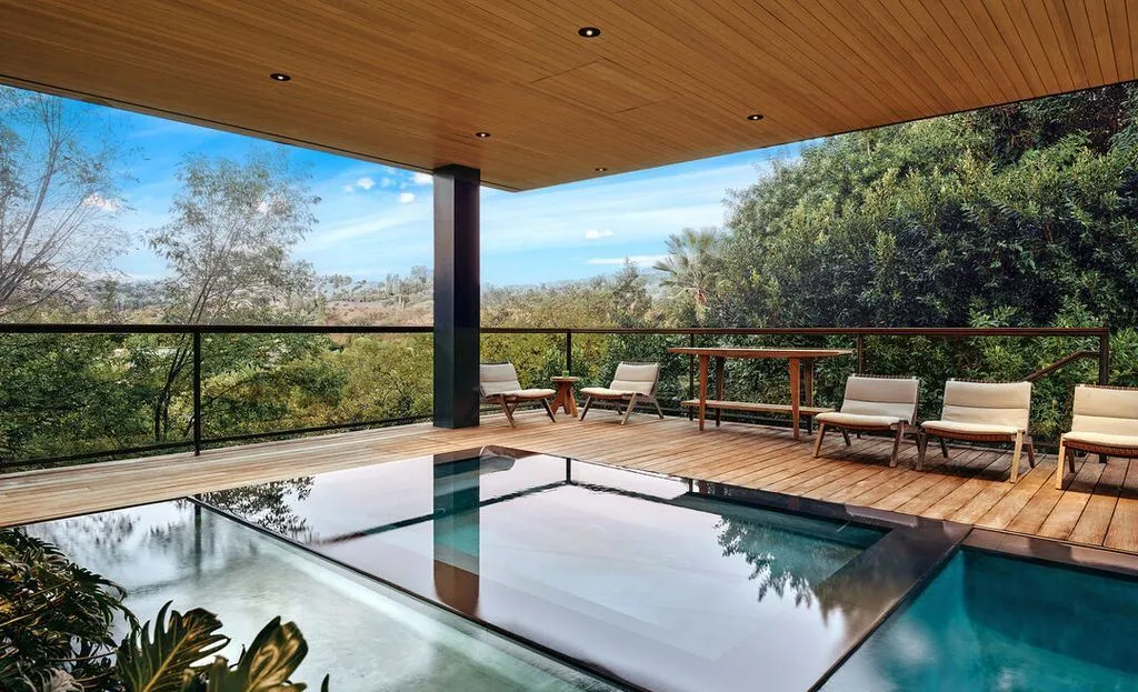 Architecturally Significant California Modern Residence Asking $12.5 Million 15 9551 Oak Pass Rd A Breathtaking Modern Architectural Masterpiece in California 13