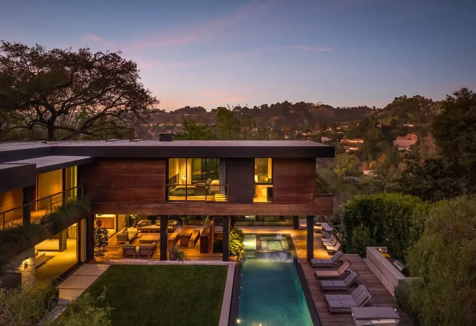 Architecturally Significant California Modern Residence Asking $12.5 Million 28 9551 Oak Pass Rd A Breathtaking Modern Architectural Masterpiece in California 25
