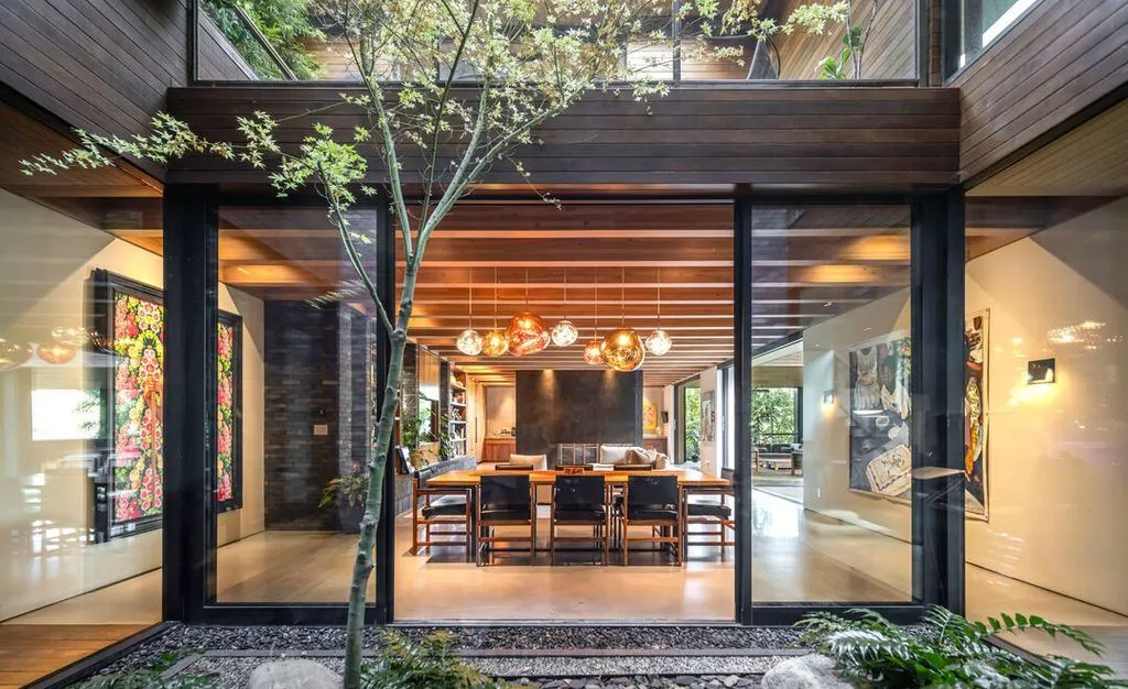 Architecturally Significant California Modern Residence Asking $12.5 Million 9 9551 Oak Pass Rd A Breathtaking Modern Architectural Masterpiece in California 5