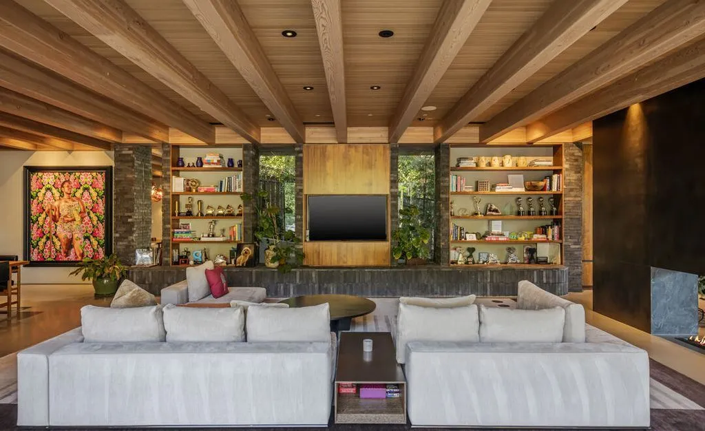 Architecturally Significant California Modern Residence Asking $12.5 Million 12 9551 Oak Pass Rd A Breathtaking Modern Architectural Masterpiece in California 8