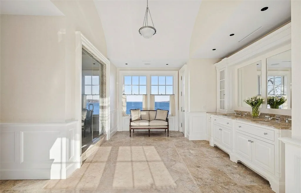 A Singular Owner-Built Estate Overlooking the Long Island Sound, Asking $13.9 Million 17 At 30 Forest Drive an Extraordinary Owner Built Estate Commands Long Island Sound Views 15