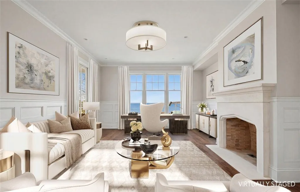 A Singular Owner-Built Estate Overlooking the Long Island Sound, Asking $13.9 Million 18 At 30 Forest Drive an Extraordinary Owner Built Estate Commands Long Island Sound Views 17