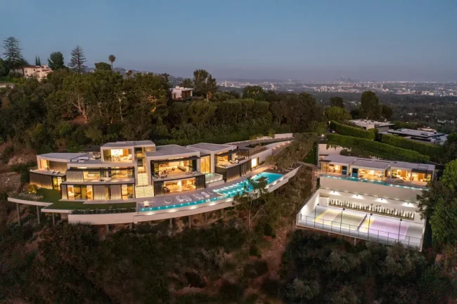 La Vue Mansion Commands $177 Million as a Singular Contemporary Icon in Bel Air