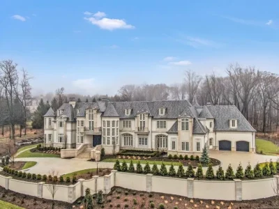 Magnificent New Jersey Mansion Blending Grandeur with Modern Functionality for $21.5 Million 1 10 Frick Dr Extraordinary New Jersey Estate Showcasing Grandeur and Scale 1