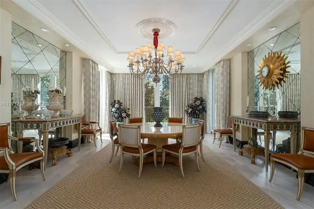 $52.5 Million Spectacular Private Island Bayfront Estate in Coral Gables Showcases Ultimate Waterfront Luxury 10 10 Tahiti Beach Island Rd luxury bayfront mansion in Coral Gables with private dock, resort-style pool, and panoramic Biscayne Bay views