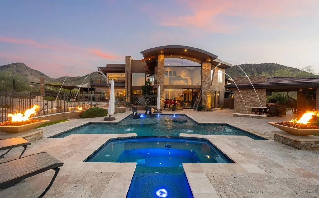 Serene Yet Striking: Inside a $7.1 Million Arizona Desert Showpiece 5 10570 E Pinnacle Peak Rd Unveils an Extraordinary 7.1 Million Arizona Masterpiece 1