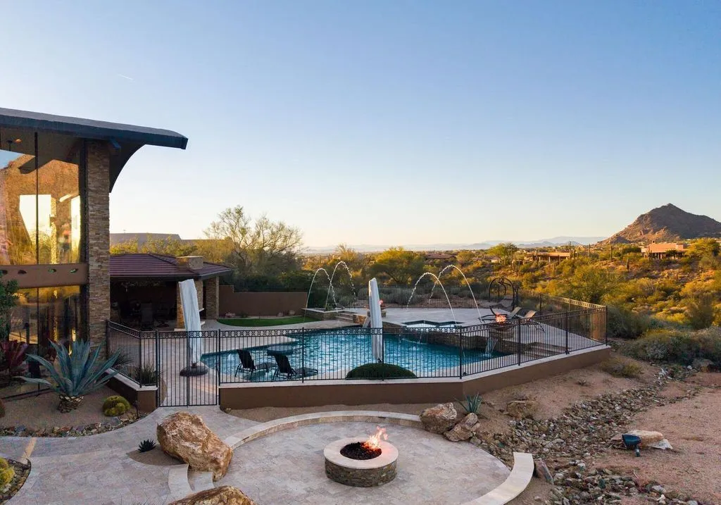 Serene Yet Striking: Inside a $7.1 Million Arizona Desert Showpiece 15 10570 E Pinnacle Peak Rd Unveils an Extraordinary 7.1 Million Arizona Masterpiece 18