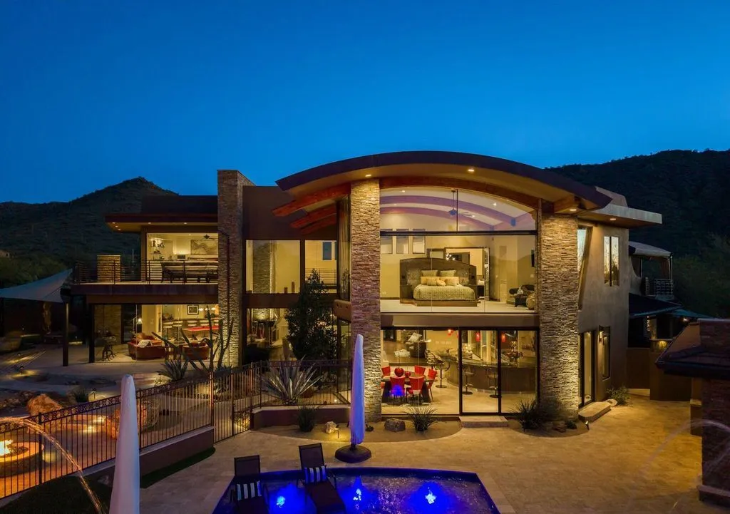Serene Yet Striking: Inside a $7.1 Million Arizona Desert Showpiece 27 10570 E Pinnacle Peak Rd Unveils an Extraordinary 7.1 Million Arizona Masterpiece 21